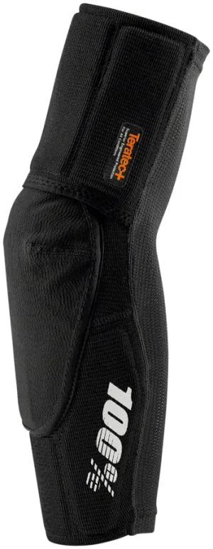 100% Teratec   Elbow Guards - Black, Large