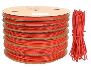 3mm Heat Shrink Sleeve Red (Industrial Grade)