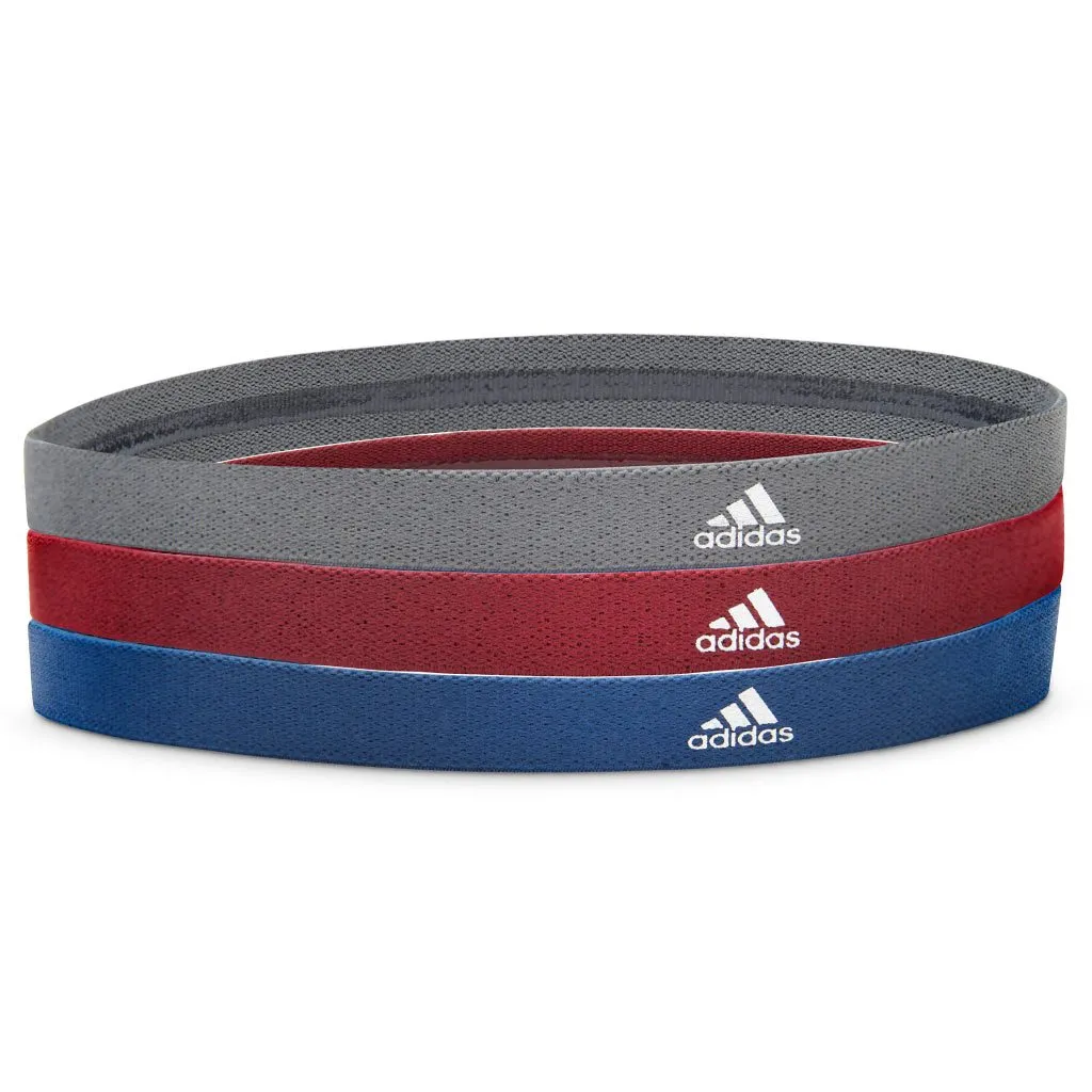 adidas Sports Hair Band (3 Pack)