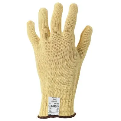 Ansell Neptune Kevlar Gloves, Size 7, Yellow, 103769