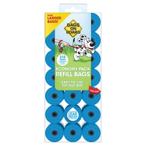 Bags on Board Waste Bags Refill Pantry Pack