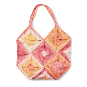 Caron Crochet Granny Summer Bag