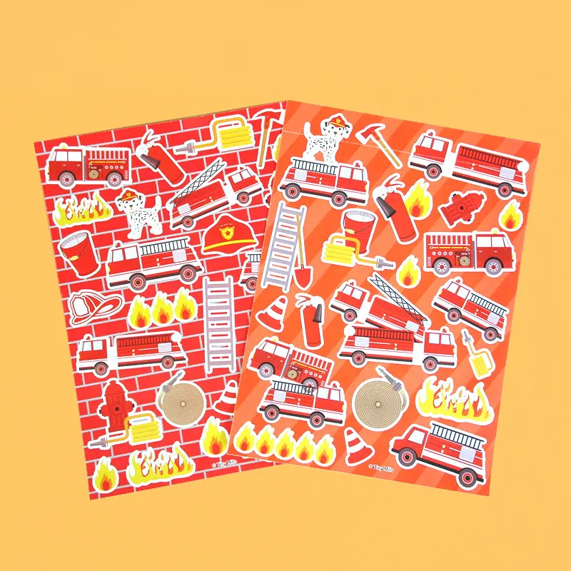 Fire Trucks Stickers