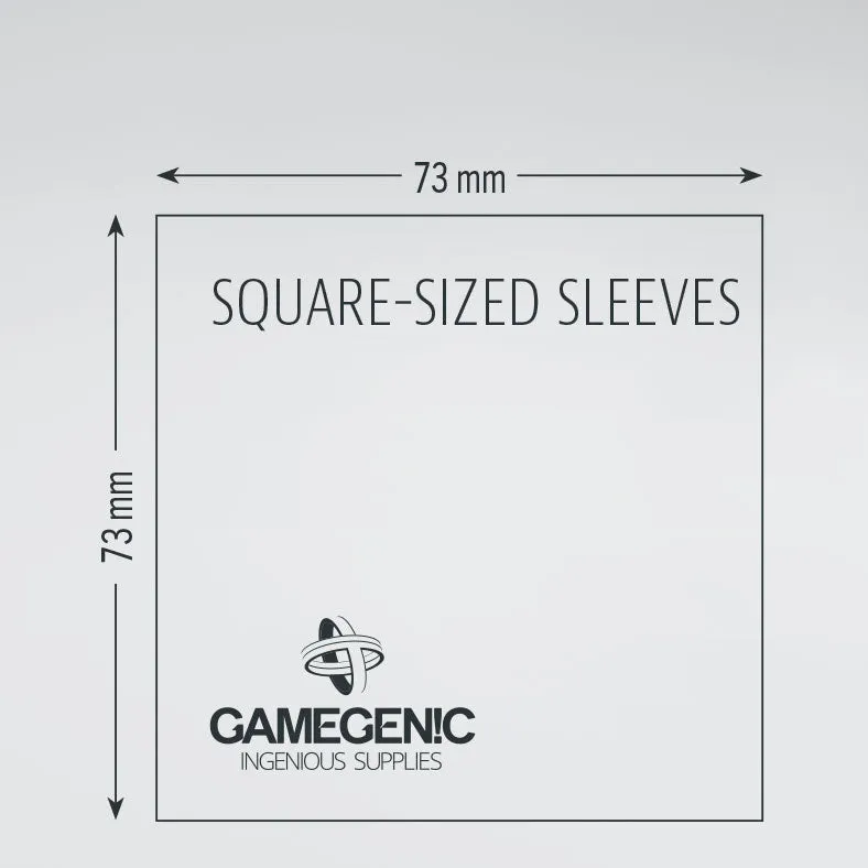 Gamegenic Board Game Sleeves – Square [ 73 x 73 mm ]