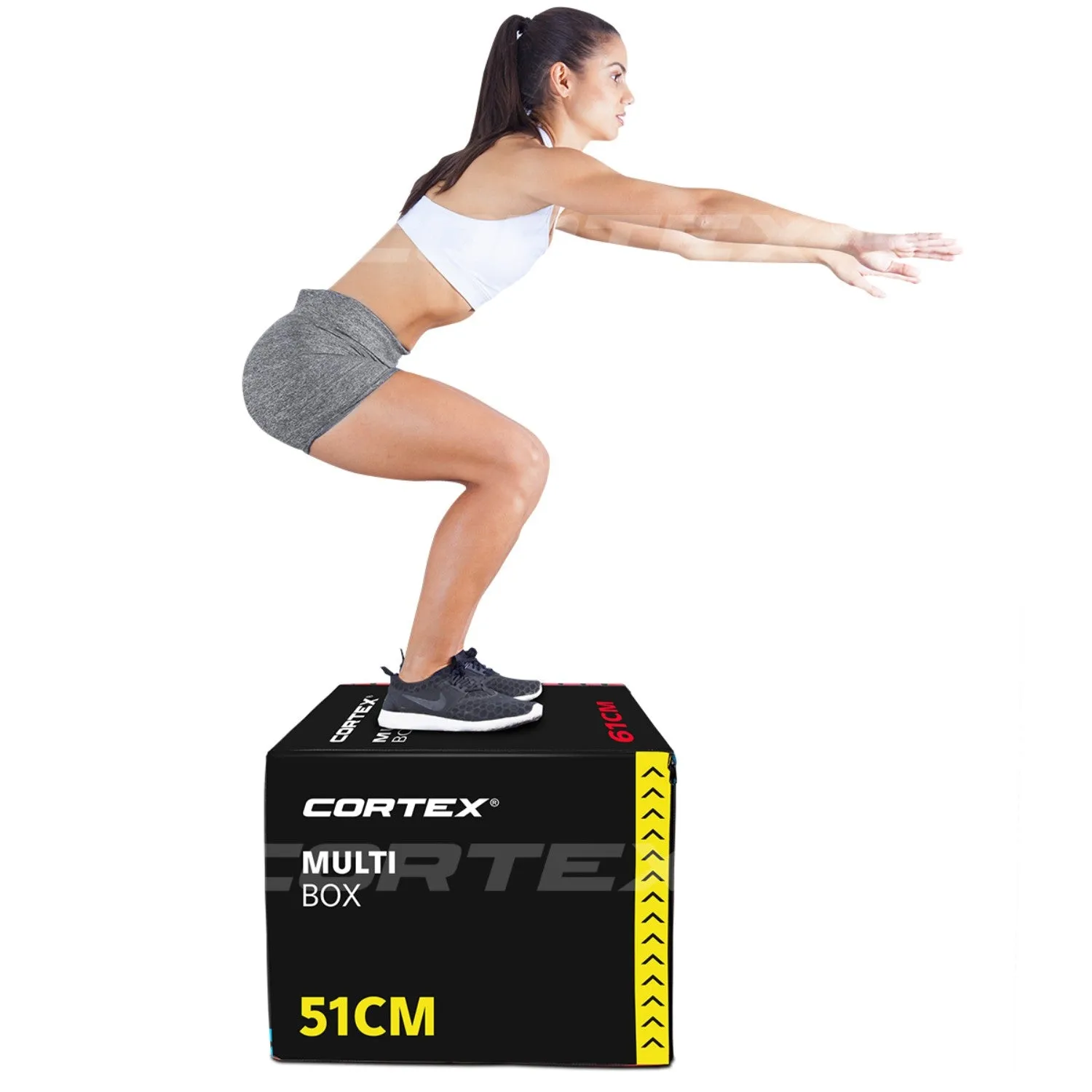 High Density Foam 3-in-1 Plyometric Training Box - Cortex