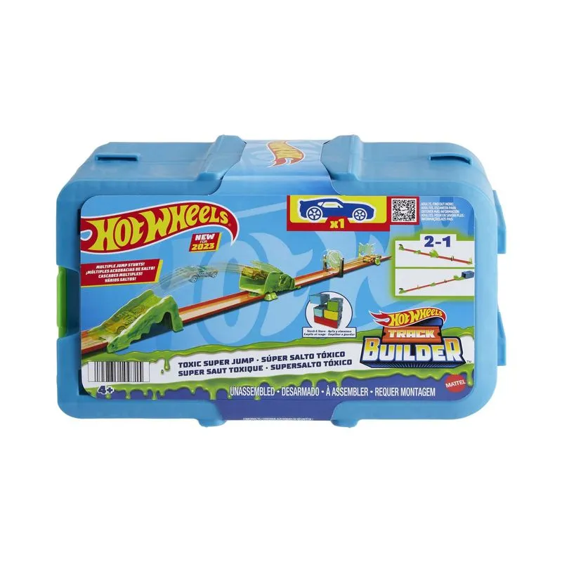 Hot Wheels Track Builder Toxic Super Jump