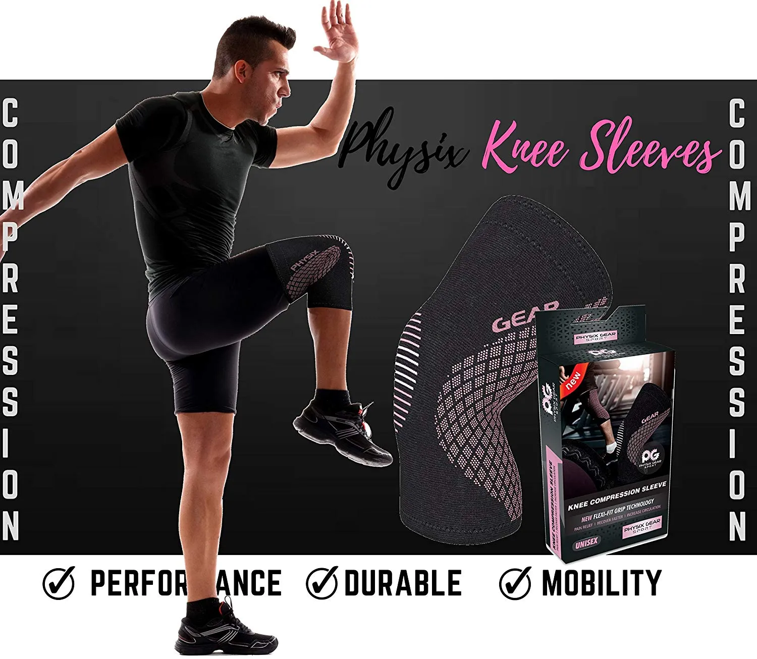 Knee Sleeves - Support and Comfort for Active Legs