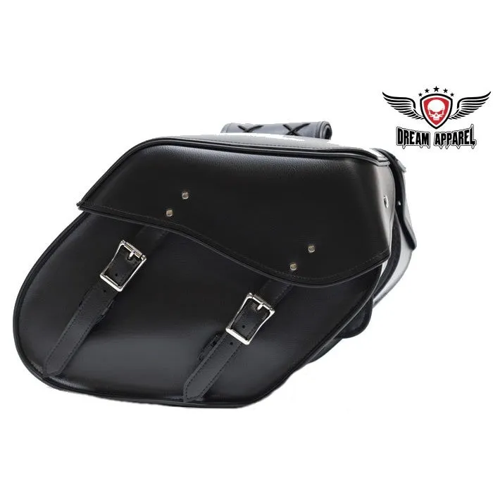 Motorcycle Saddlebag With No Studs & Universal Fitting