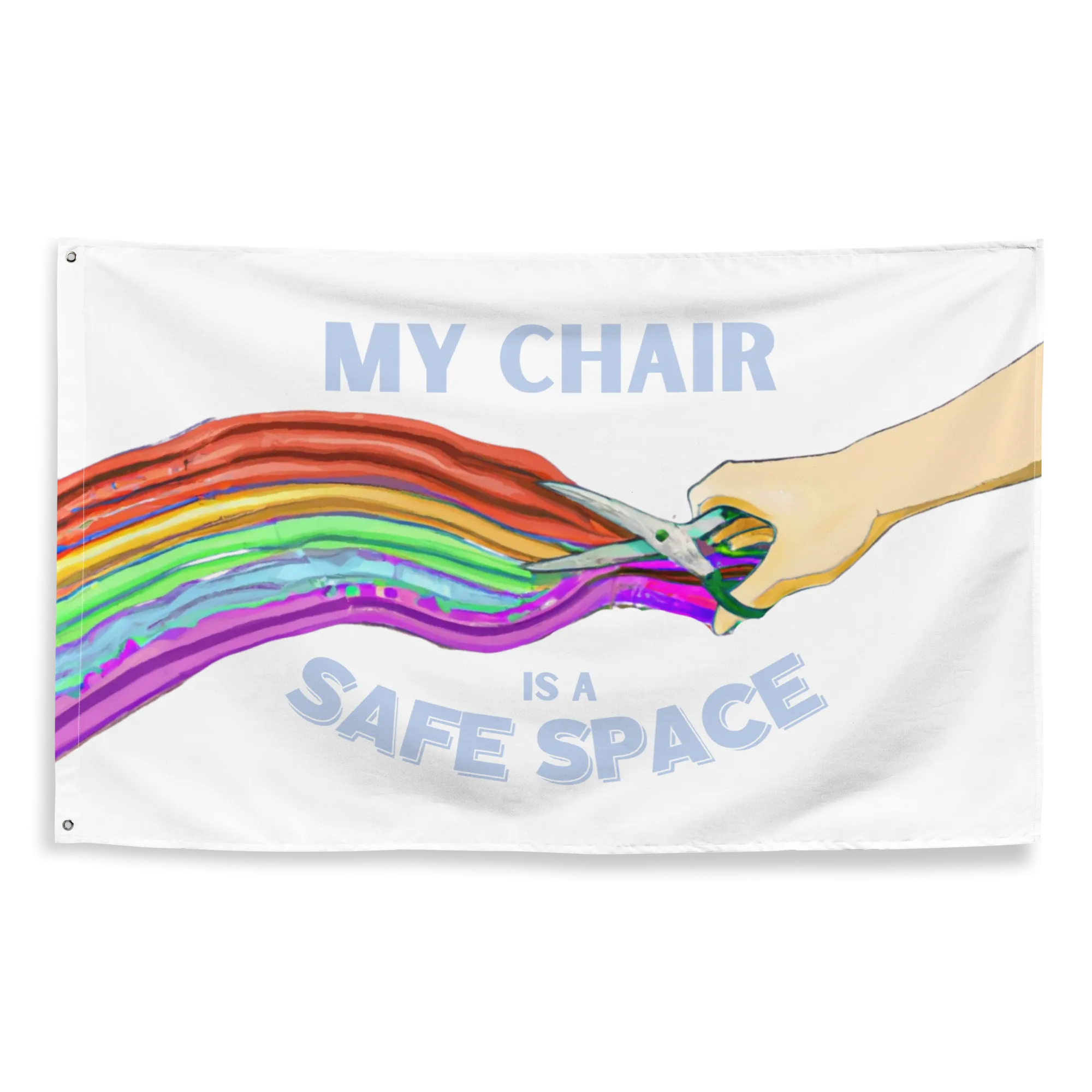 My Chair Is A Safe Space Flag