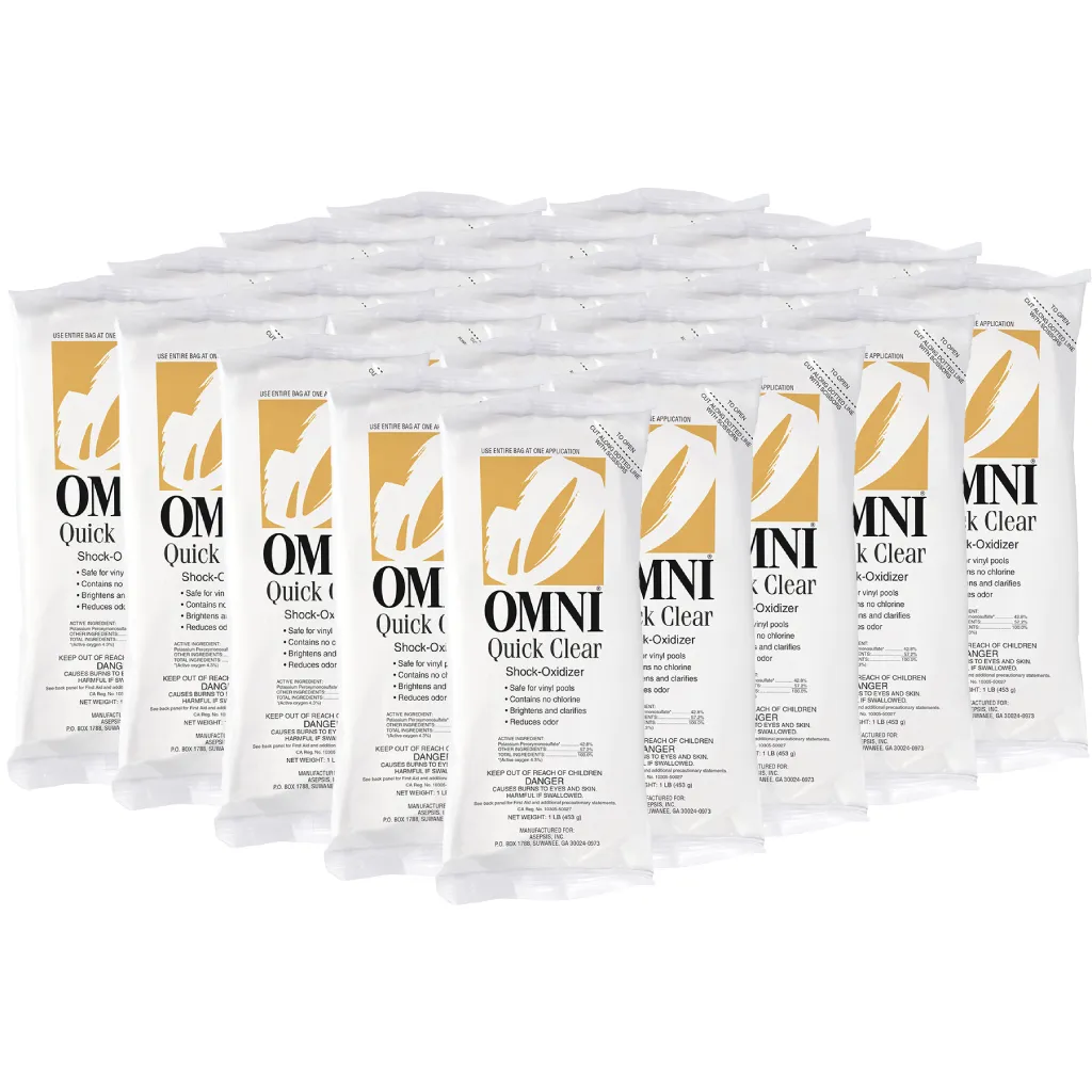 Omni Quick Clear Multi-Shock (1 lb Bags)