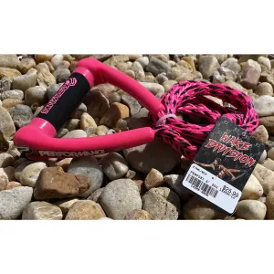 Performance Ski and Surf 6 Dog Leash - Pink / Black