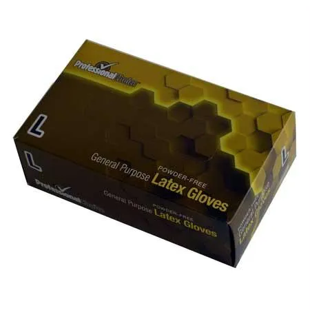 Professional Choice Latex Gloves Powder Free(Small)