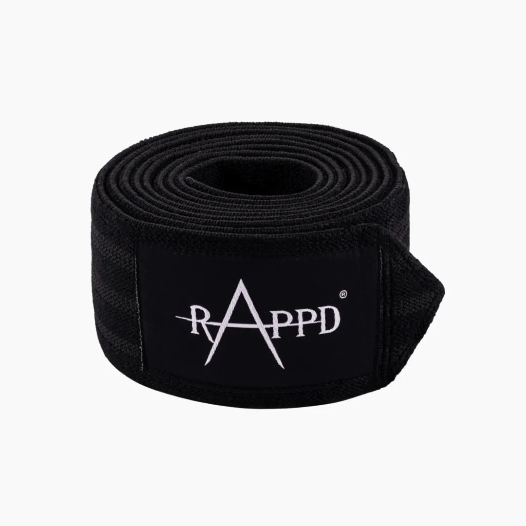 Rappd Edition 555 Heavy Duty Knee Wraps 2.5m