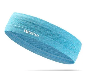 Sports Headband Men And Women Silicone Forehead Fitness Yoga Headband Antiperspirant Band