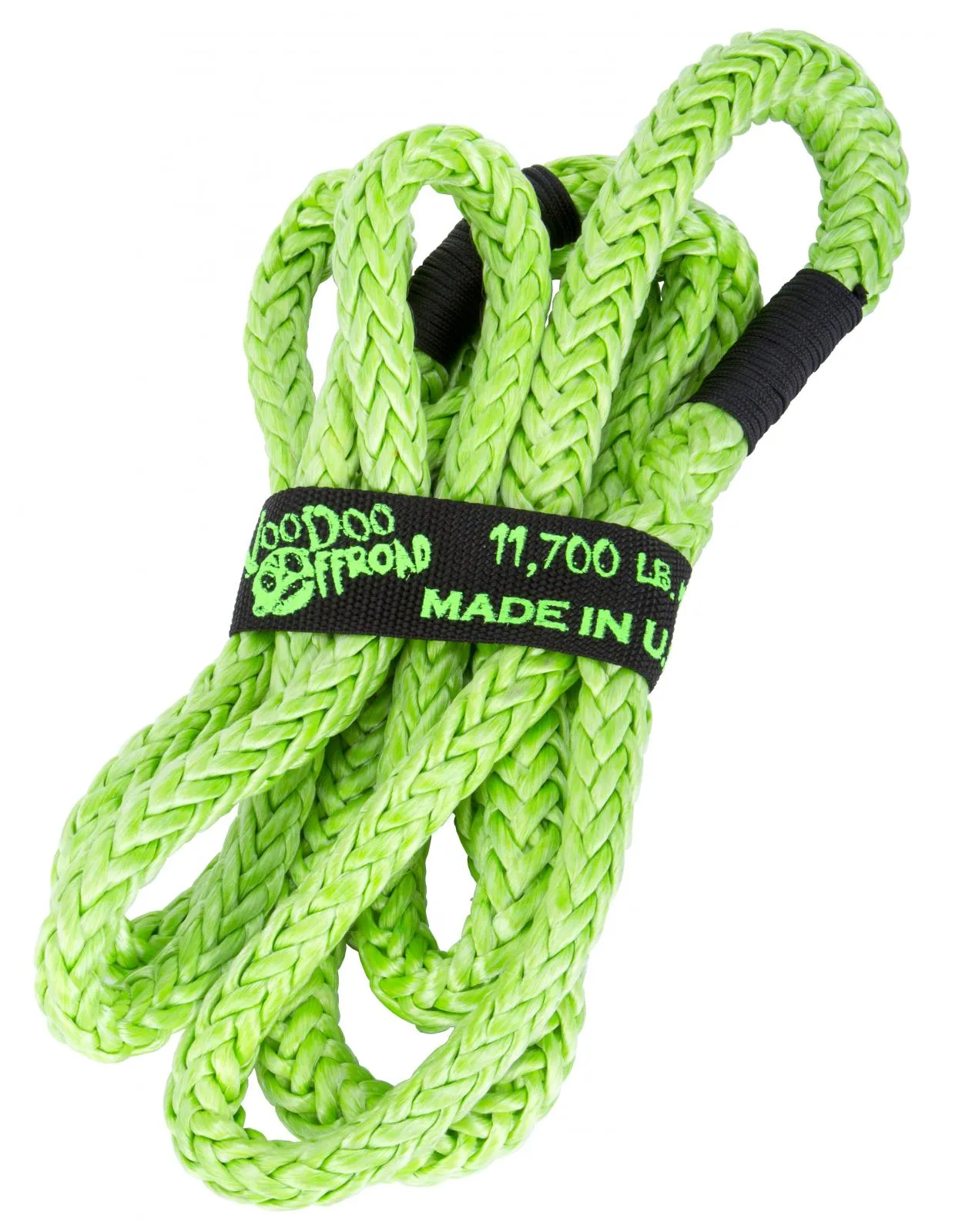 VooDoo Offroad UTV Kinetic Recovery Rope - 1/2 Inch x 20 Foot